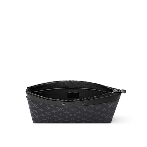 Pochette To-Go Monogram Eclipse Herren Reisegepäck Reiseaccessoires | LOUIS VUITTON (Zoom)