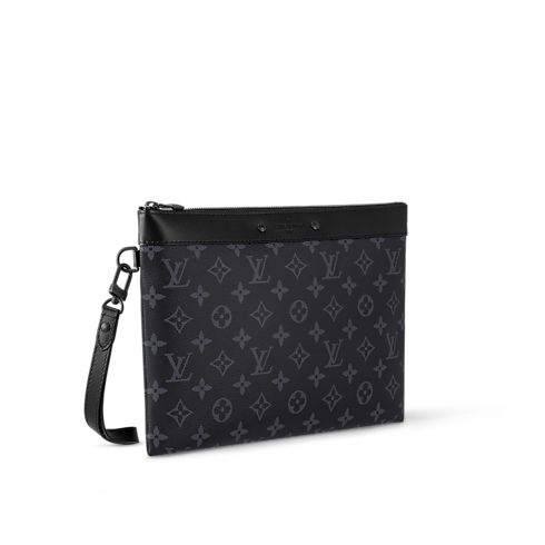Pochette To-Go Monogram Eclipse Herren Reisegepäck Reiseaccessoires | LOUIS VUITTON (Zoom)