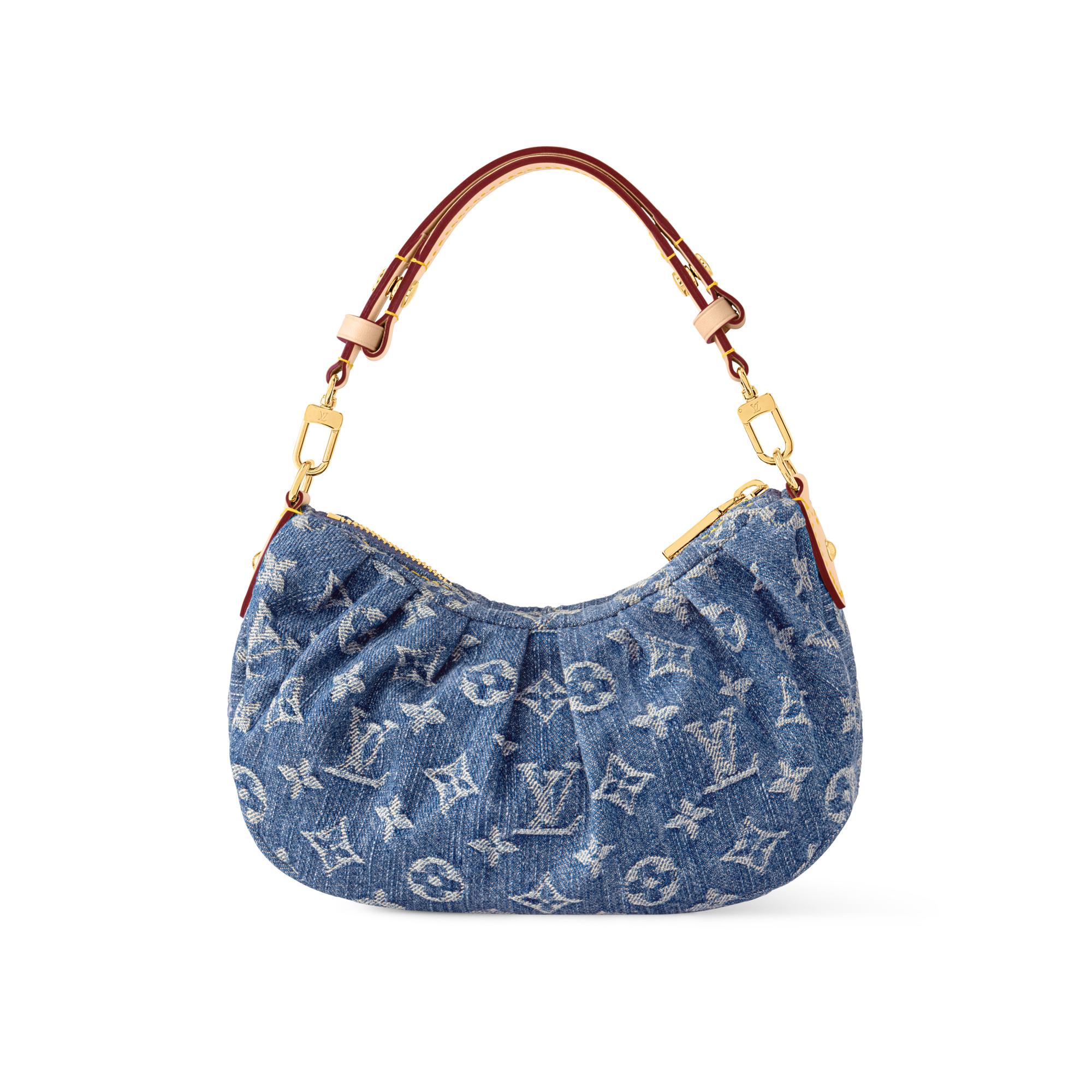 Pochette Valley Monogram Denim Damen Geldbörsen und Kleinlederwaren Tragbare Geldbörsen und Mikro-Taschen | LOUIS VUITTON (Zoom)