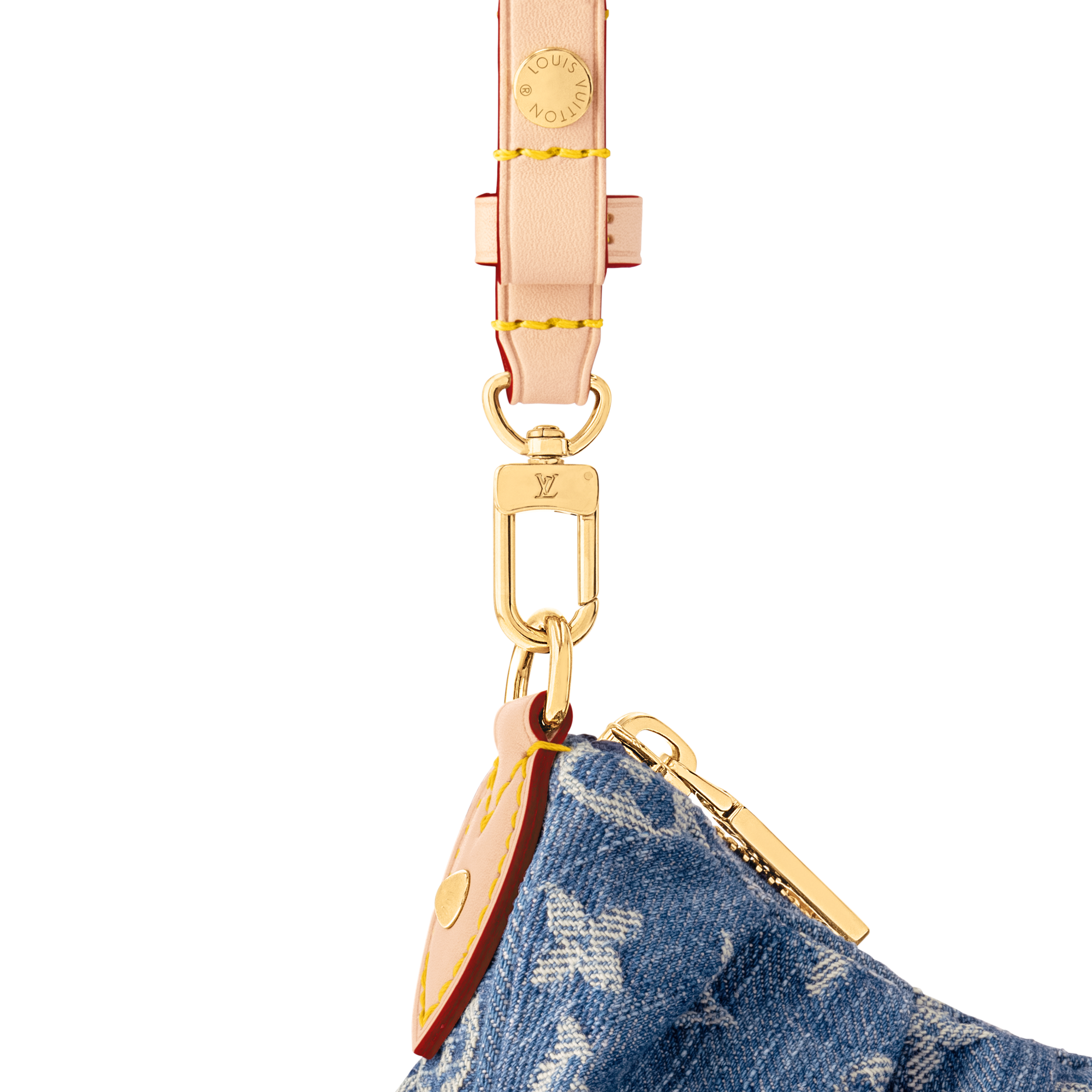 Pochette Valley Monogram Denim Damen Geldbörsen und Kleinlederwaren Tragbare Geldbörsen und Mikro-Taschen | LOUIS VUITTON (Zoom)