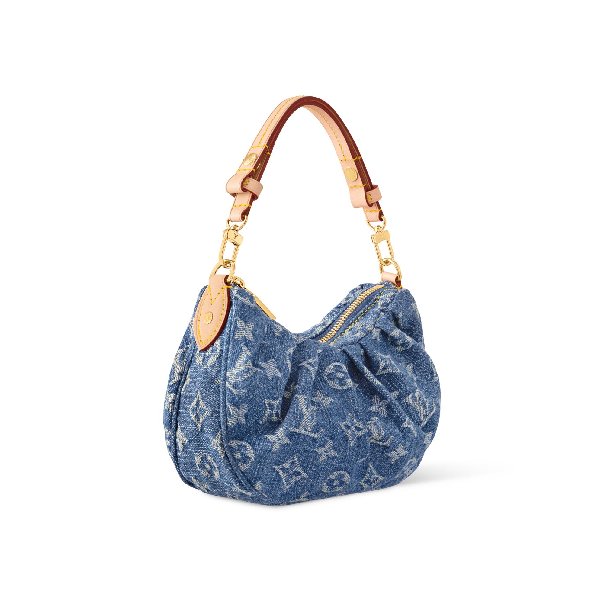Pochette Valley Monogram Denim Damen Geldbörsen und Kleinlederwaren Tragbare Geldbörsen und Mikro-Taschen | LOUIS VUITTON (Zoom)