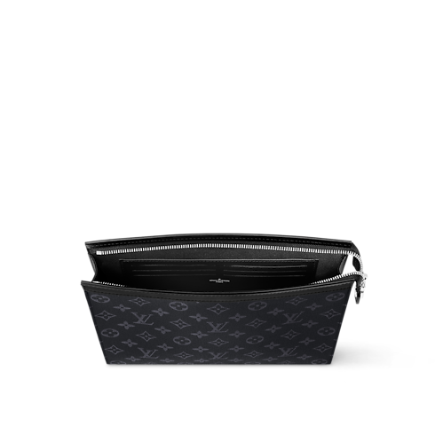 Pochette Voyage MM Monogram Eclipse Herren Geldbörsen und Kleinlederwaren Alle Geldbörsen und Kleinlederwaren | LOUIS VUITTON (Zoom)