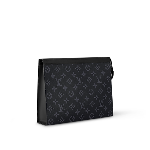 Pochette Voyage MM Monogram Eclipse Herren Geldbörsen und Kleinlederwaren Alle Geldbörsen und Kleinlederwaren | LOUIS VUITTON (Zoom)