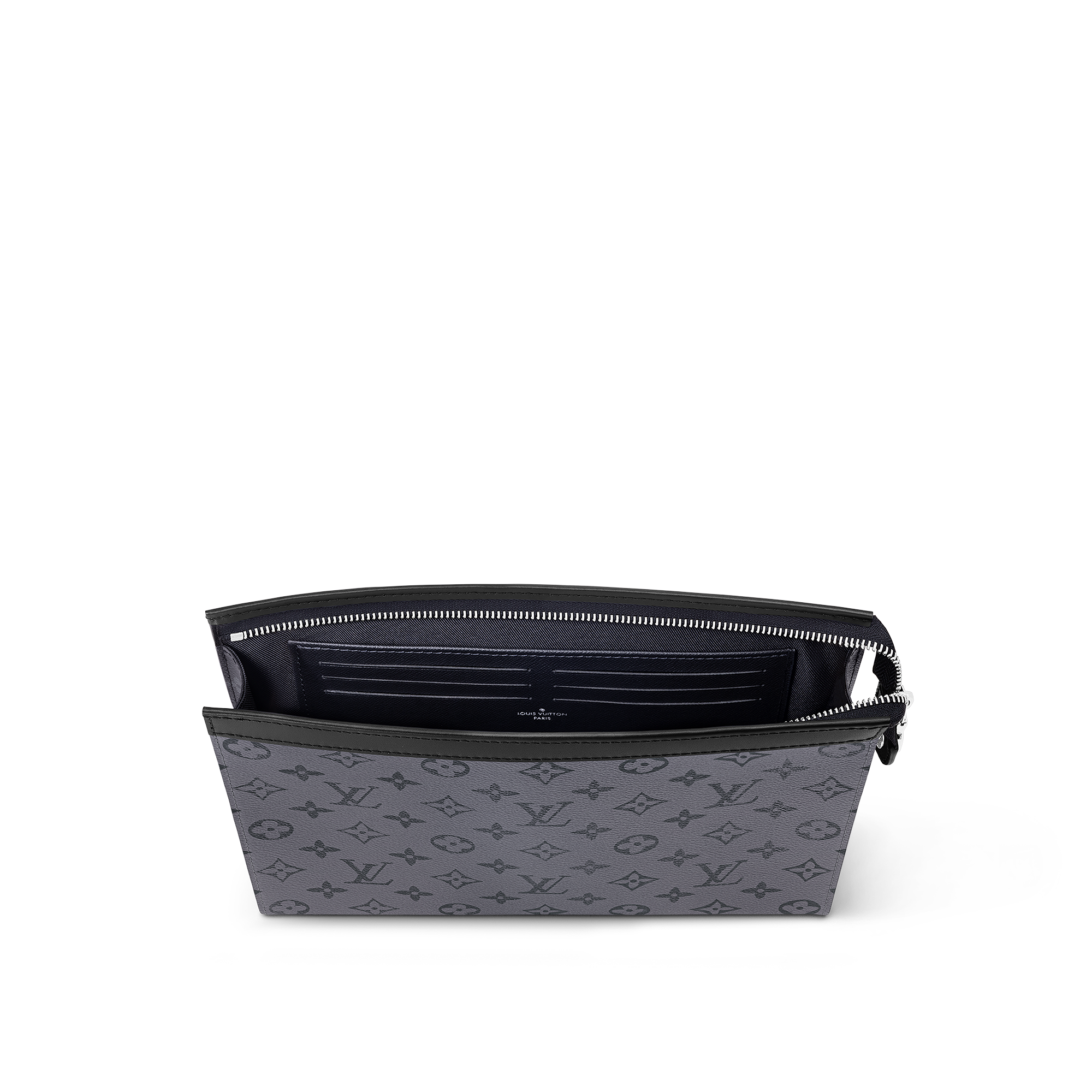 Pochette Voyage MM Monogram Eclipse Herren Geldbörsen und Kleinlederwaren Alle Geldbörsen und Kleinlederwaren | LOUIS VUITTON (Zoom)
