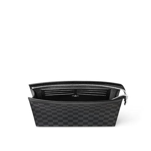 Pochette Voyage MM Damier Graphite Canvas Herren Reisegepäck Reiseaccessoires | LOUIS VUITTON (Zoom)