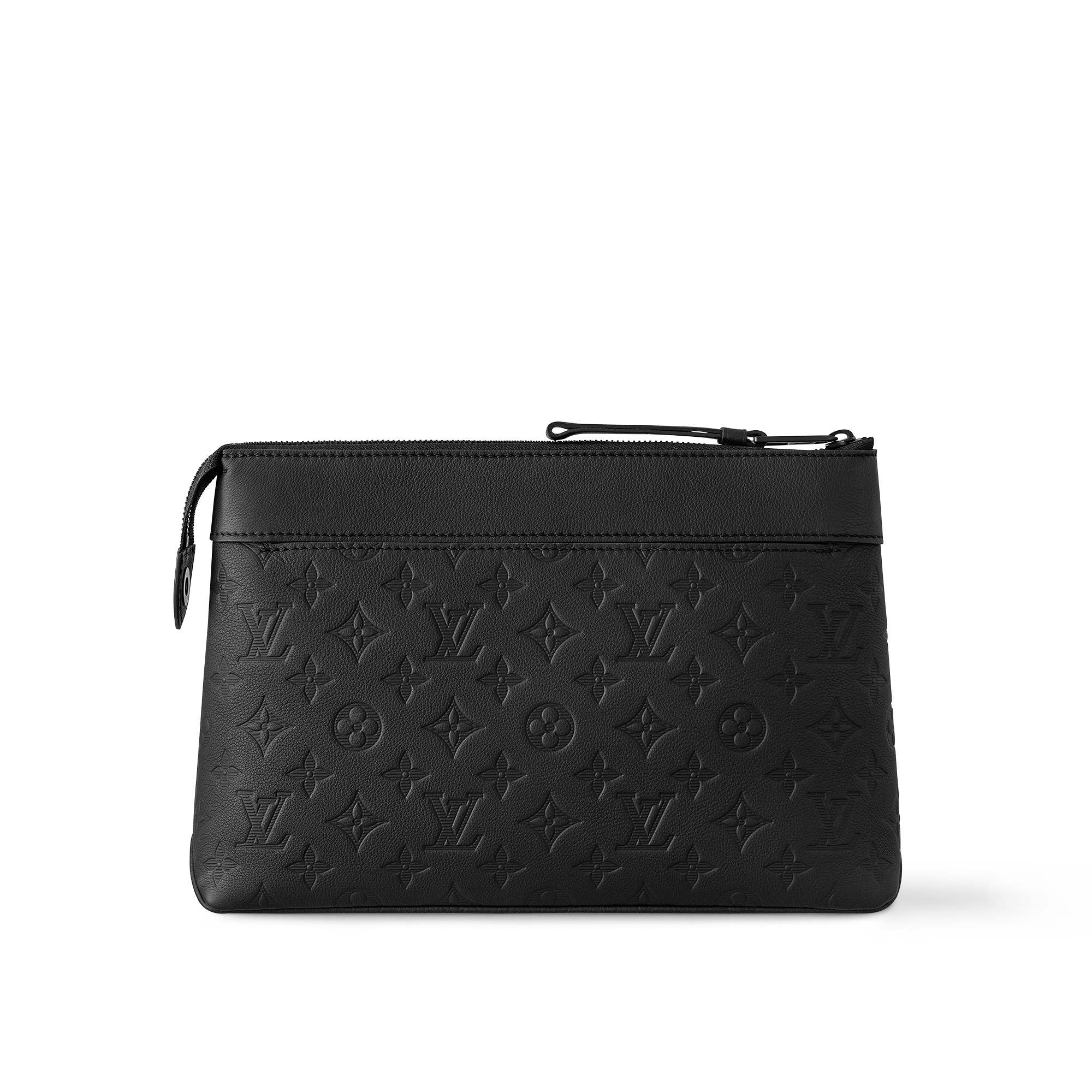 Pochette Voyage Souple Monogram Shadow Leder Geschenkideen Family Month Gift Guide } | LOUIS VUITTON (Zoom)