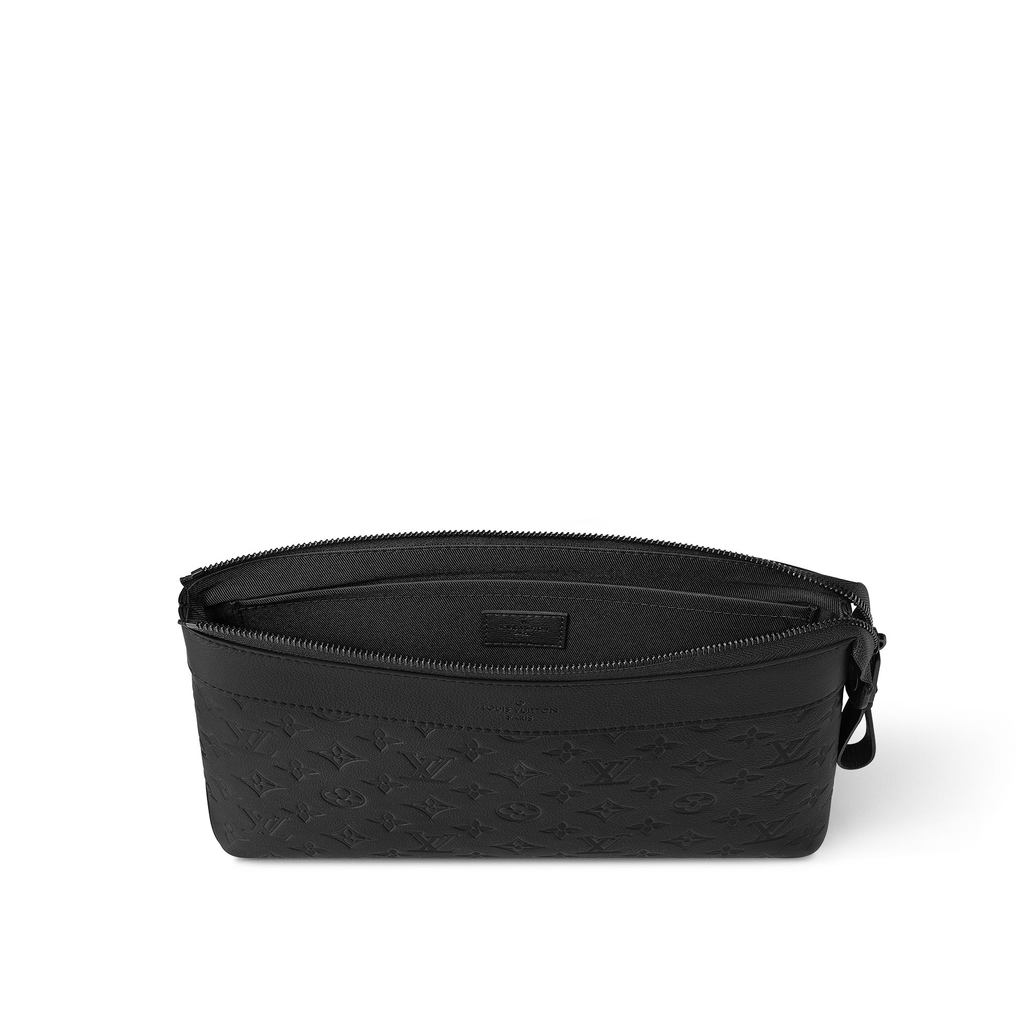 Pochette Voyage Souple Monogram Shadow Leder Geschenkideen Family Month Gift Guide } | LOUIS VUITTON (Zoom)