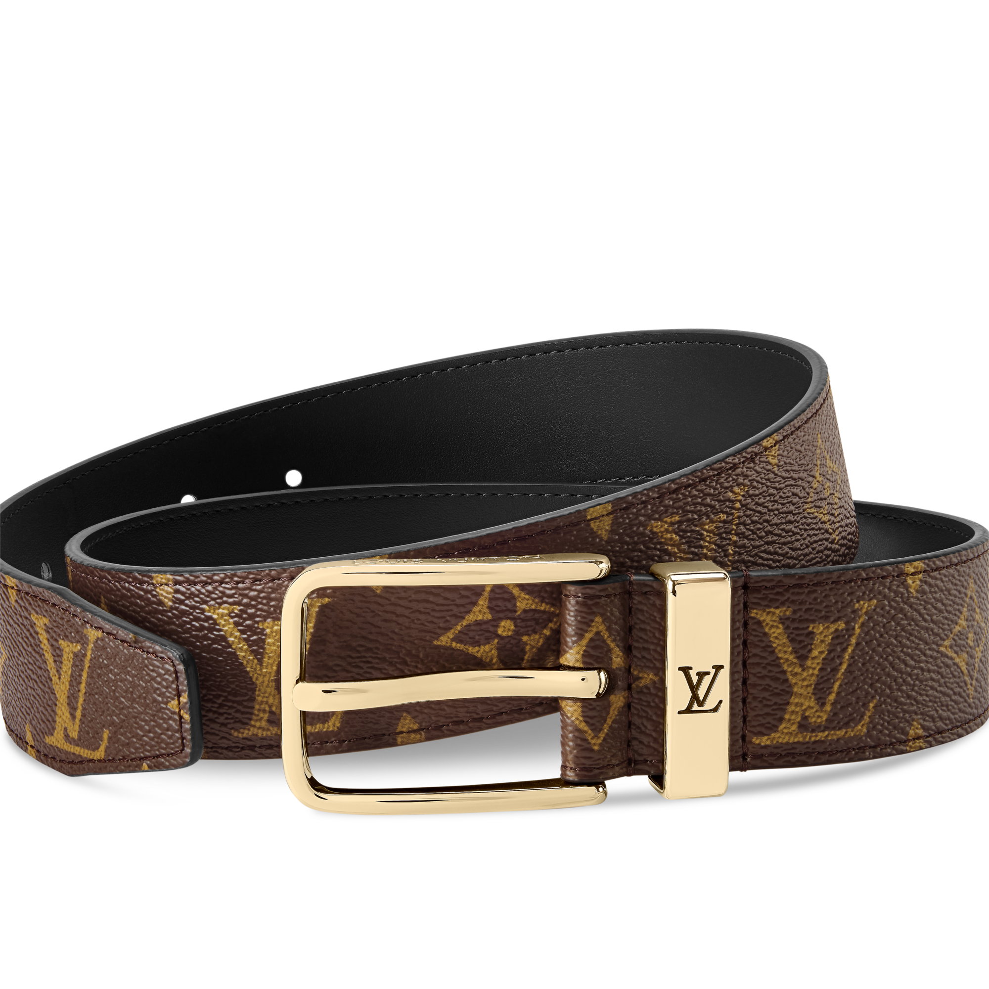 Pont Neuf Monogram Gürtel 35 mm  Herren Accessoires Gürtel | LOUIS VUITTON (Zoom)