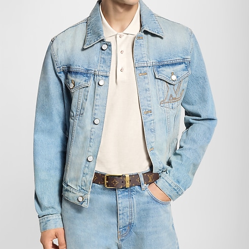 Pont Neuf Monogram Gürtel 35 mm Herren Accessoires Gürtel | LOUIS VUITTON (Zoom)