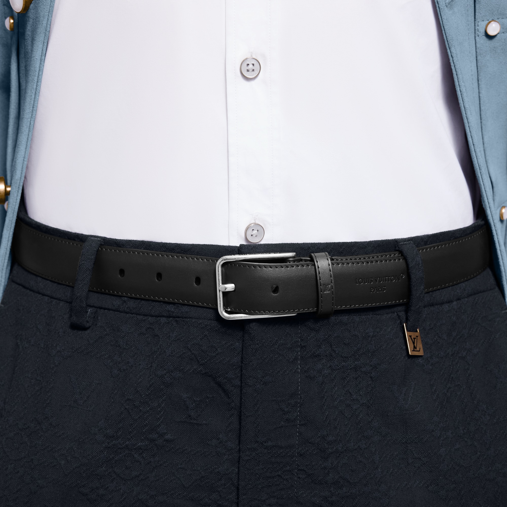 Pont Neuf Slim Gürtel 30 mm  Herren Accessoires Gürtel | LOUIS VUITTON (Zoom)