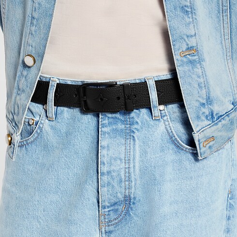 Pont Neuf Taurillon Monogram Gürtel 35 mm Herren Accessoires Gürtel | LOUIS VUITTON (Zoom)