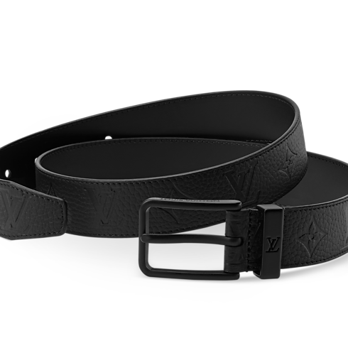 Pont Neuf Taurillon Monogram Gürtel 35 mm Herren Accessoires Gürtel | LOUIS VUITTON (Zoom)