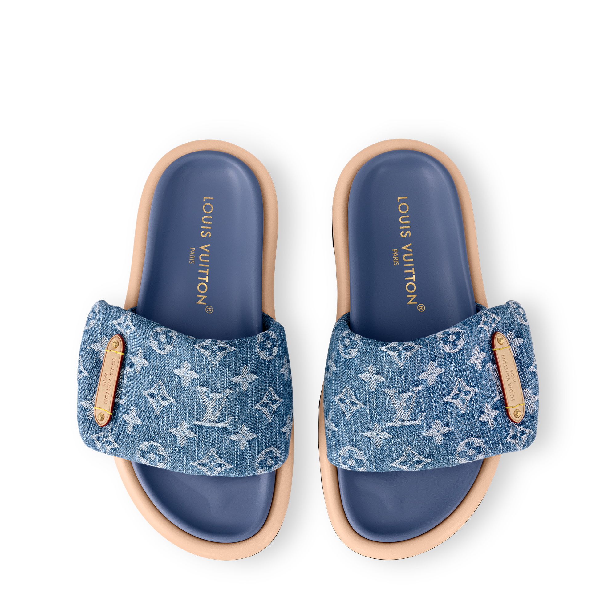 Pool Pillow Comfort Pantolette  Damen Schuhe Pantoletten | LOUIS VUITTON (Zoom)