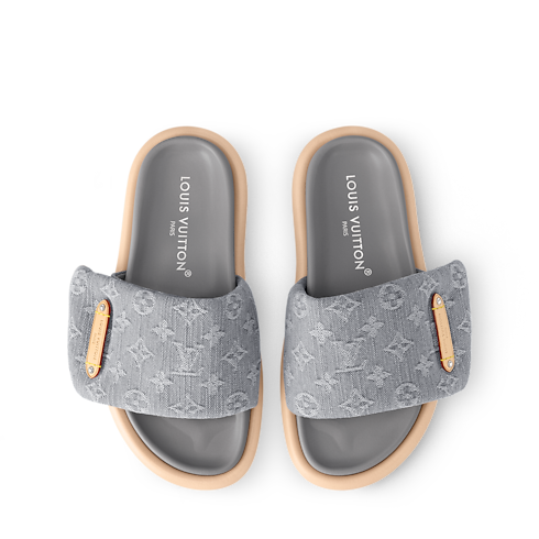 Pool Pillow Comfort Pantolette Damen Schuhe Pantoletten | LOUIS VUITTON (Zoom)