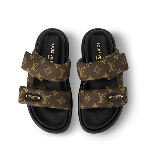 Pool Pillow Comfort Pantolette Damen Schuhe Pantoletten | LOUIS VUITTON (Zoom)