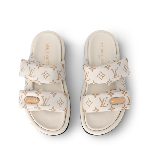 Pool Pillow Comfort Pantolette Damen Schuhe Pantoletten | LOUIS VUITTON (Zoom)