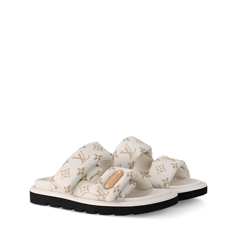 Pool Pillow Comfort Pantolette Damen Schuhe Pantoletten | LOUIS VUITTON (Zoom)
