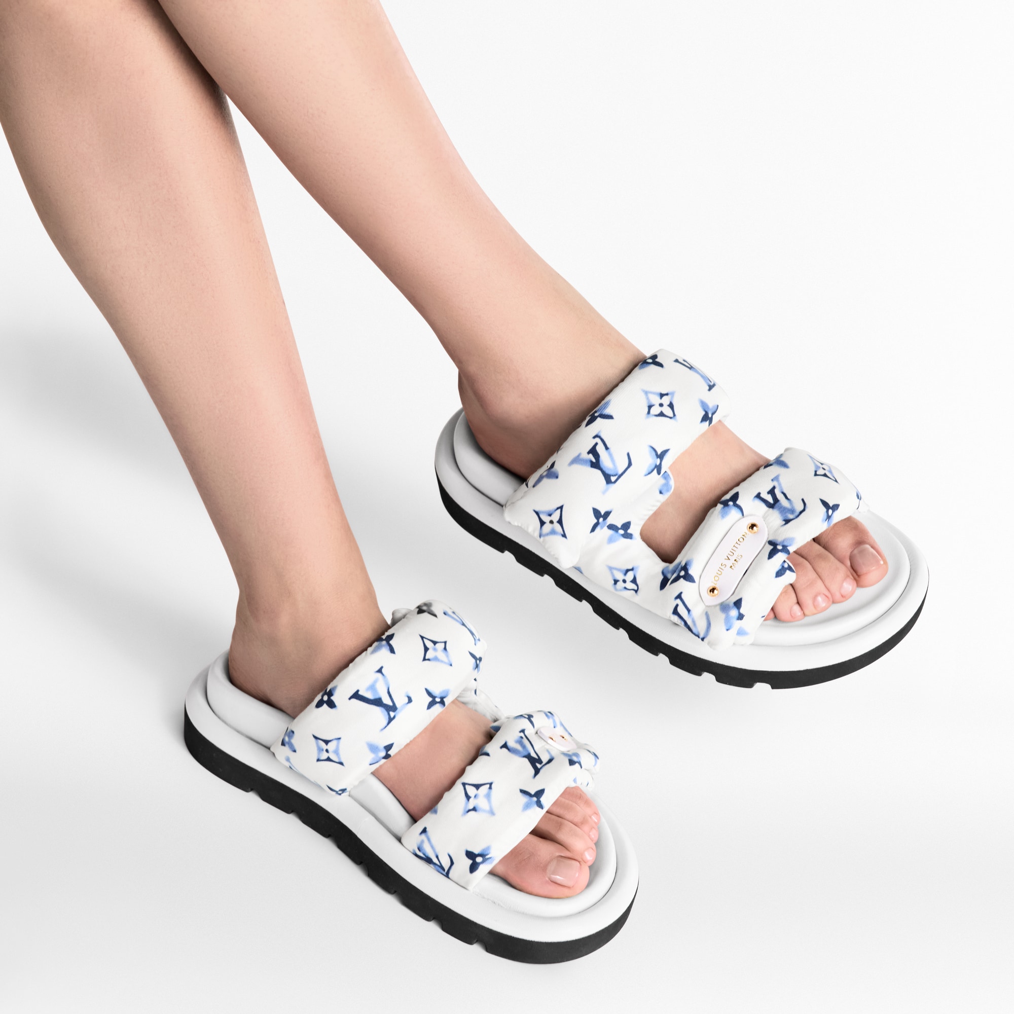Pool Pillow Comfort Pantolette  Damen Schuhe Pantoletten | LOUIS VUITTON (Zoom)