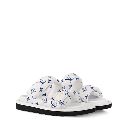 Pool Pillow Comfort Pantolette Damen Schuhe Pantoletten | LOUIS VUITTON (Zoom)