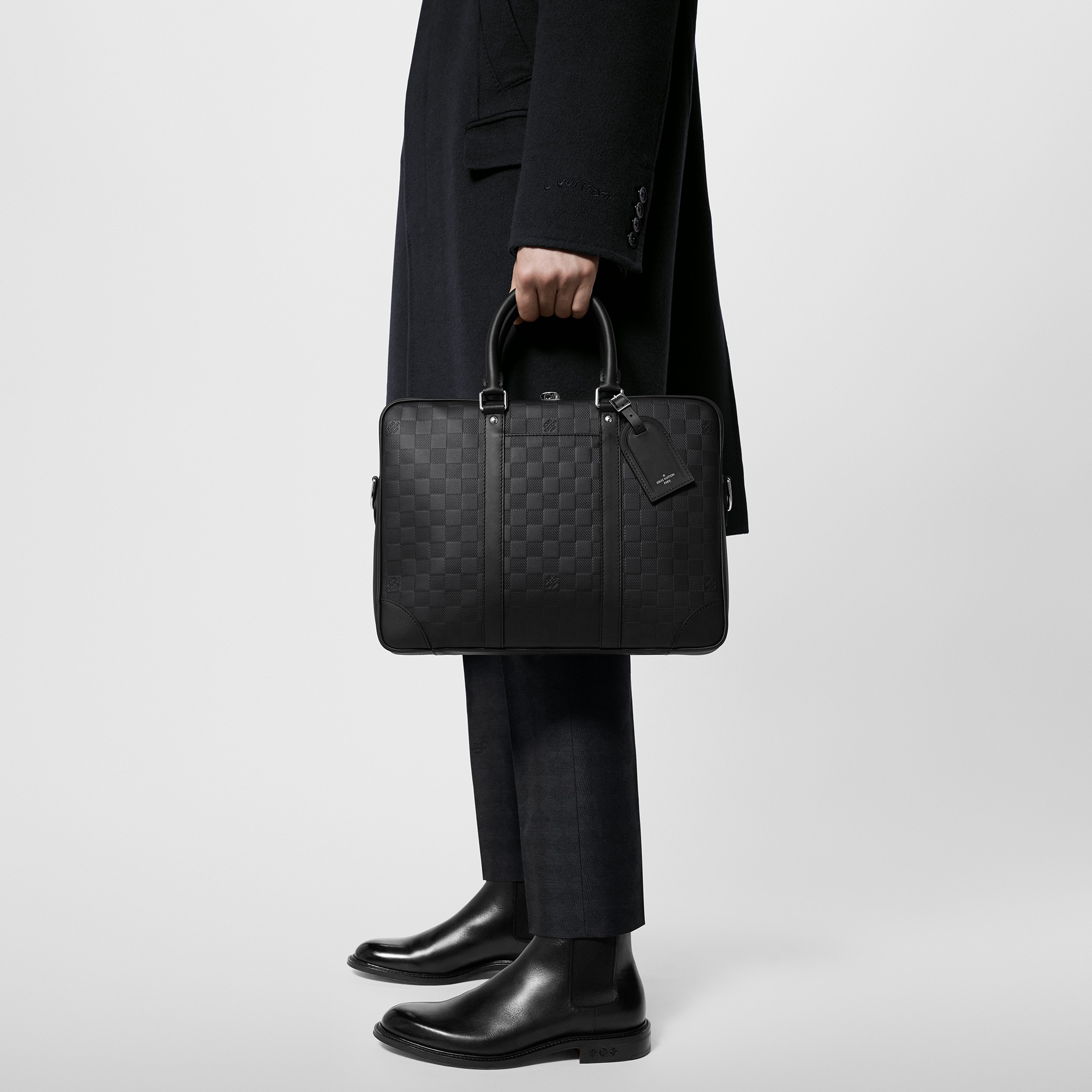Porte-Documents Voyage NM Damier Infini Leder Herren Taschen All Collections | LOUIS VUITTON (Zoom)
