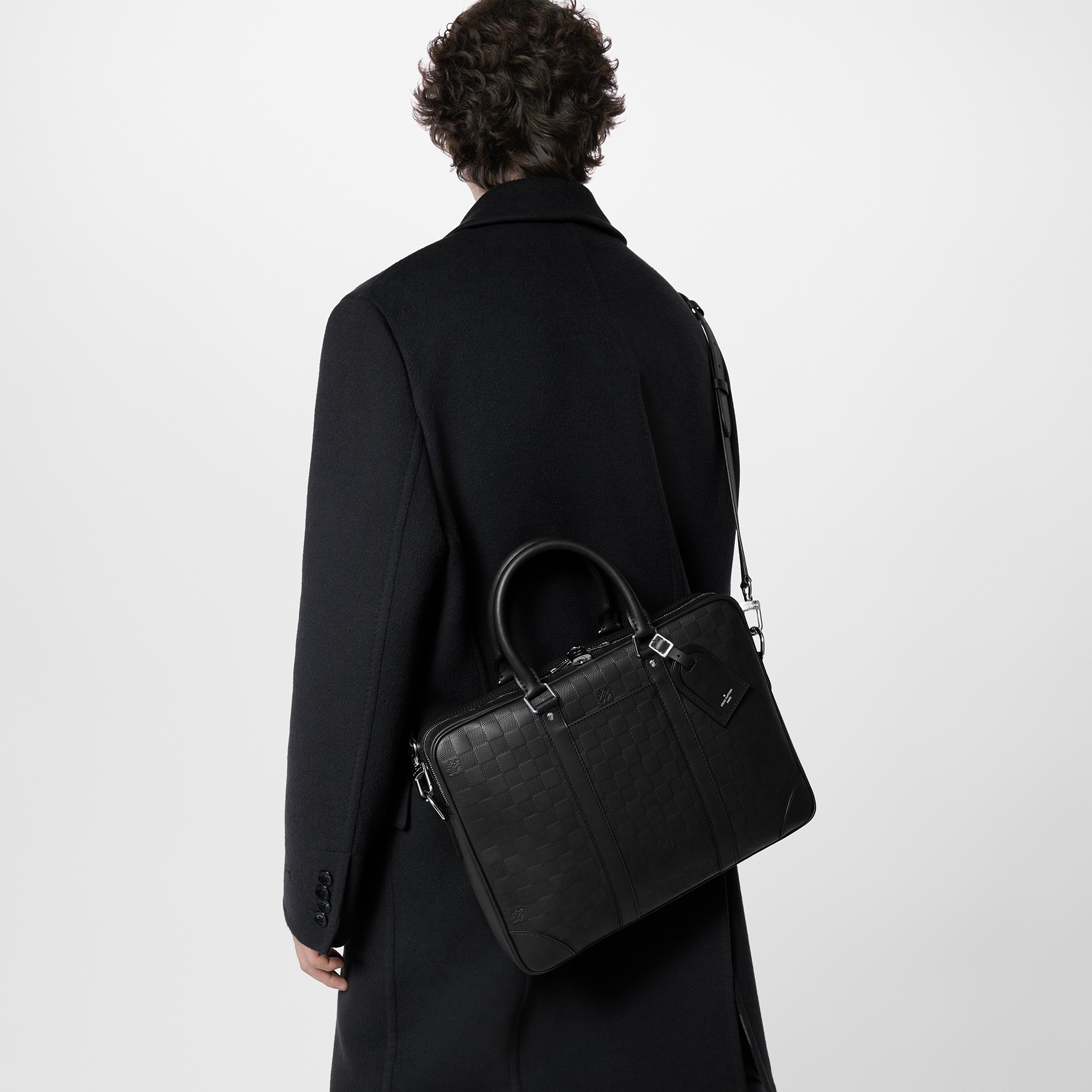 Porte-Documents Voyage NM Damier Infini Leder Herren Taschen All Collections | LOUIS VUITTON (Zoom)