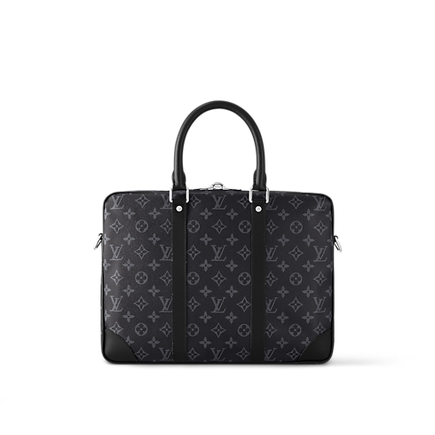 Porte-Documents Voyage PM Monogram Eclipse Herren Taschen Alle Kollektionen | LOUIS VUITTON (Zoom)