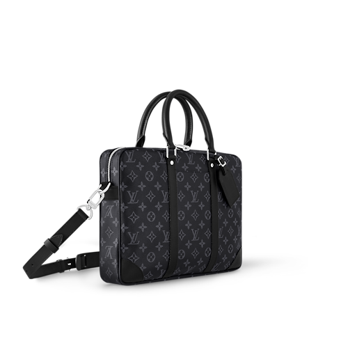 Porte-Documents Voyage PM Monogram Eclipse Herren Taschen Alle Kollektionen | LOUIS VUITTON (Zoom)