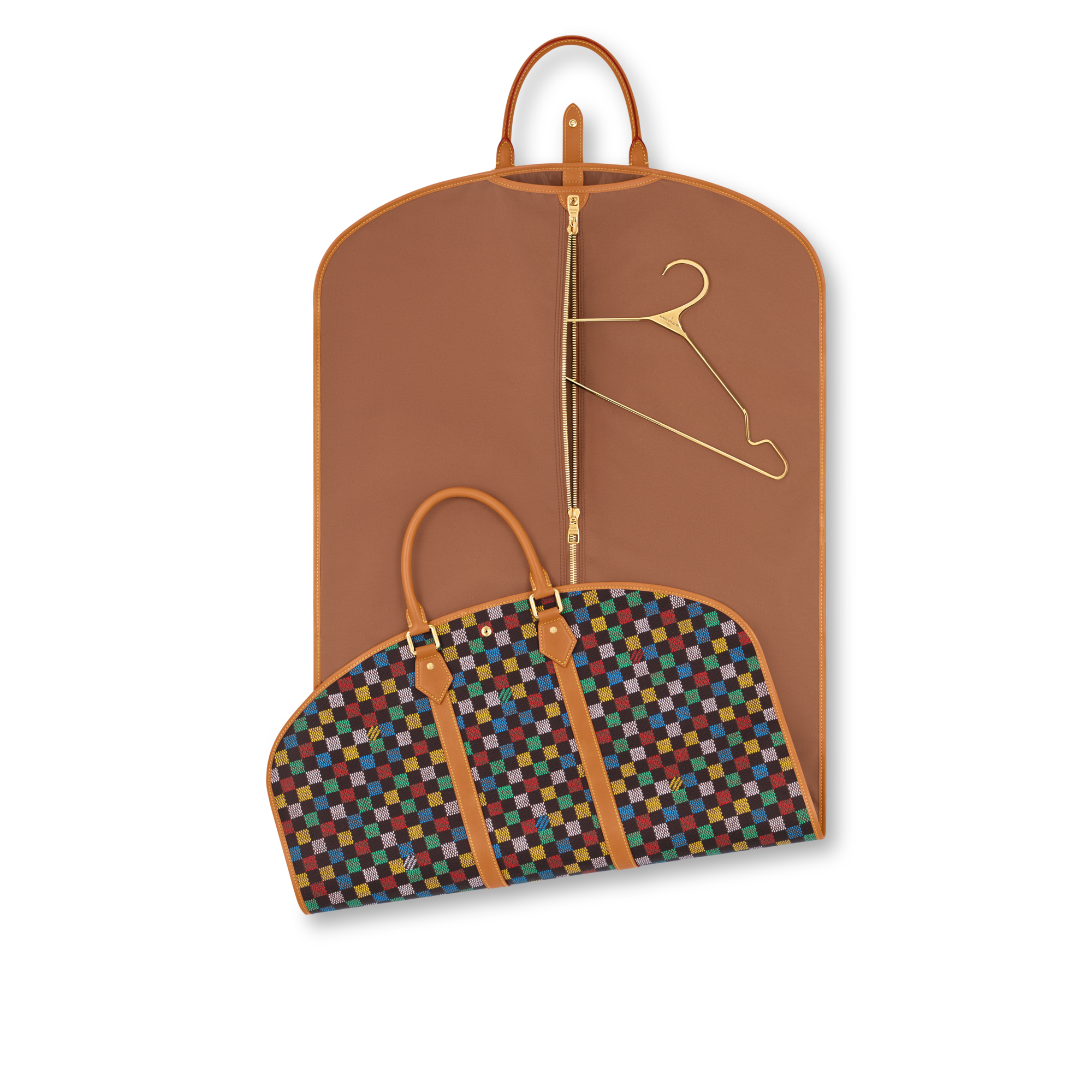 Porte Habits Damier Ebene Canvas Herren Reisegepäck Reisetaschen und Duffle Bags | LOUIS VUITTON (Zoom)