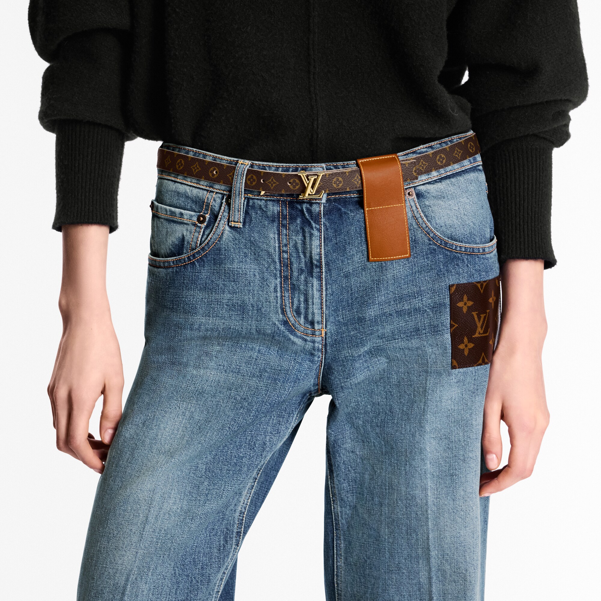 Pretty LV Wendegürtel 20 mm Monogram Canvas Damen Accessoires Gürtel | LOUIS VUITTON (Zoom)