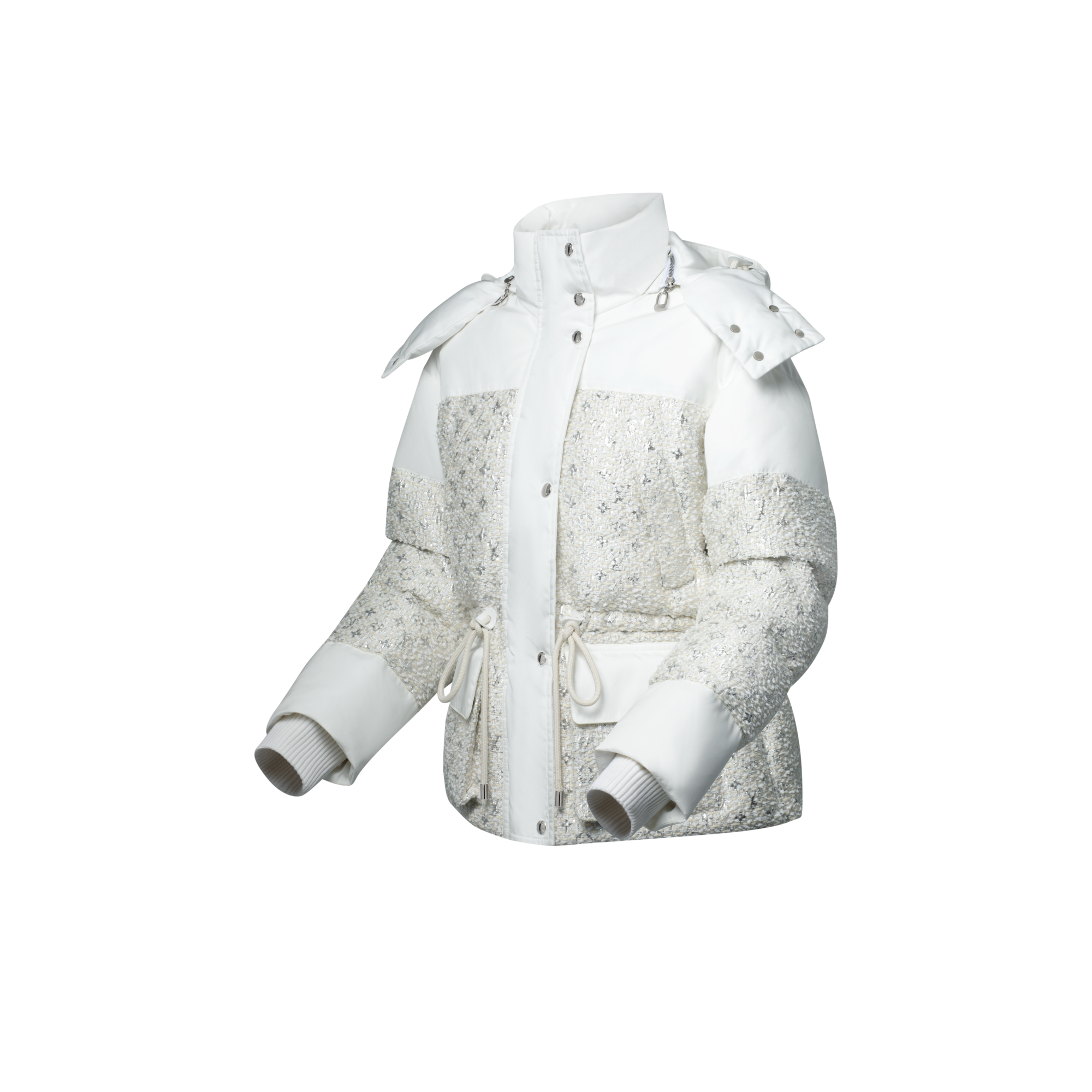 Pufferjacke in Monogram Tweed  Damen Ready to Wear Mäntel und Jacken | LOUIS VUITTON (Zoom)
