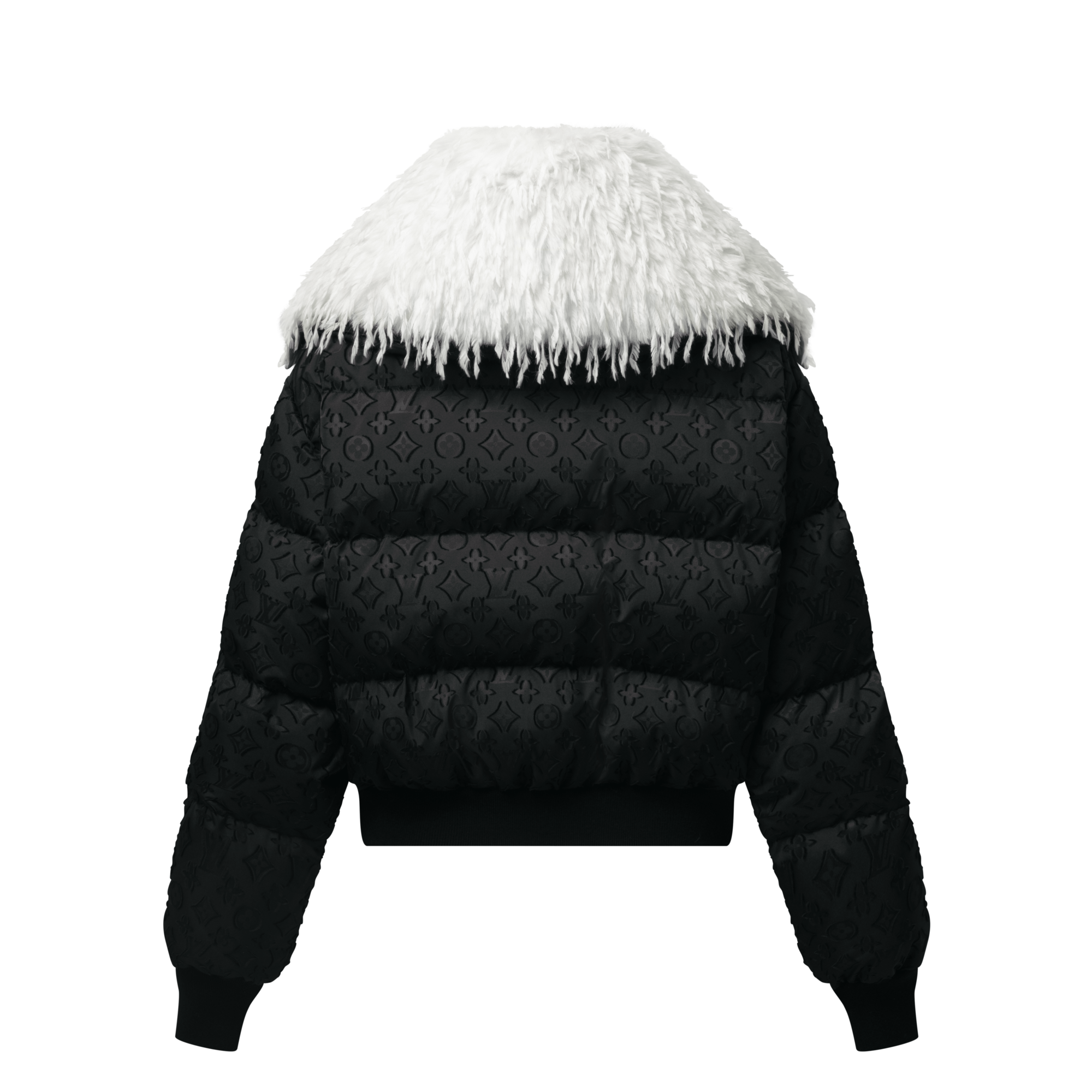 Pufferjacke mit Federkragen  Damen Ready to Wear Mäntel und Jacken | LOUIS VUITTON (Zoom)