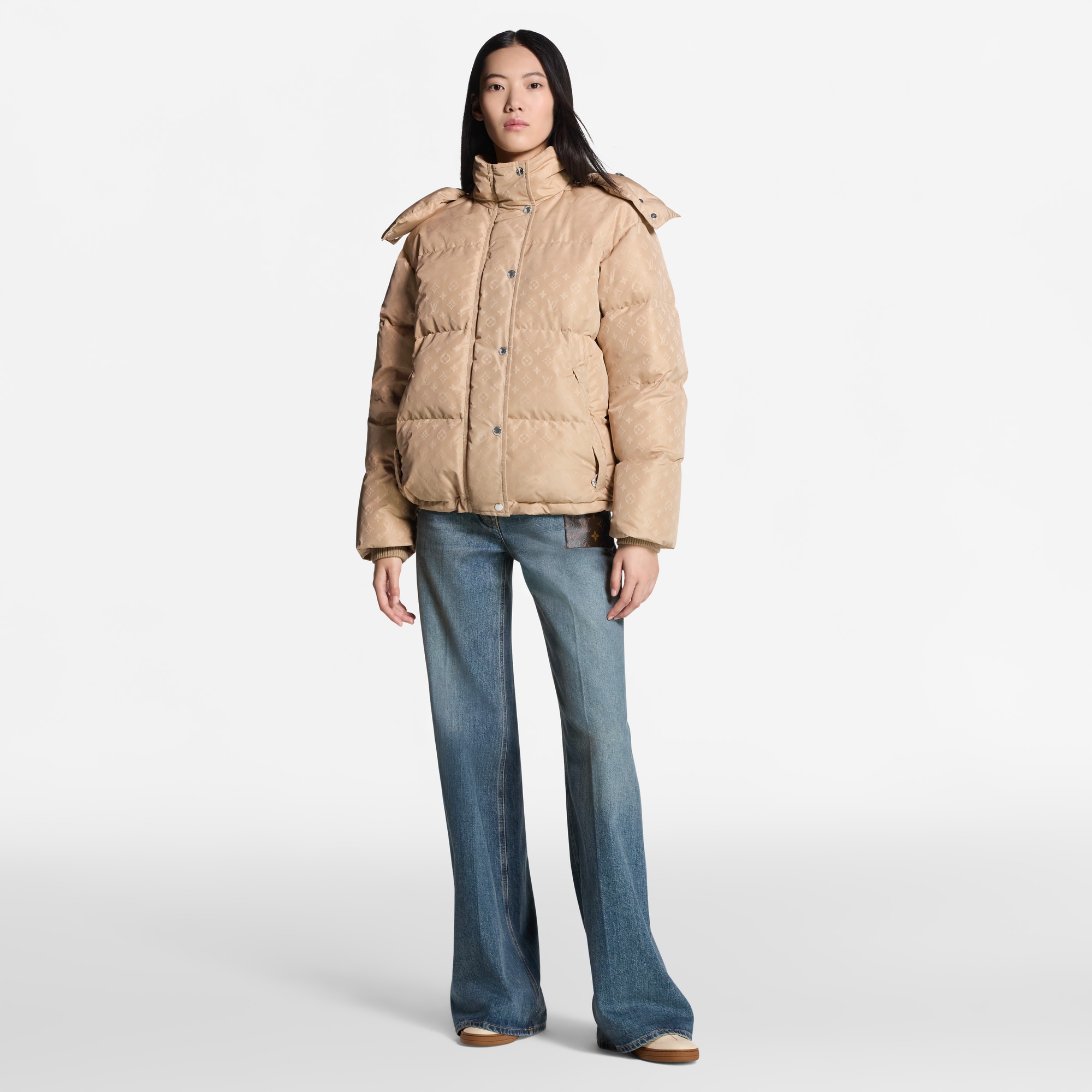 Pufferjacke mit Monogram  Damen Ready to Wear Mäntel und Jacken | LOUIS VUITTON (Zoom)