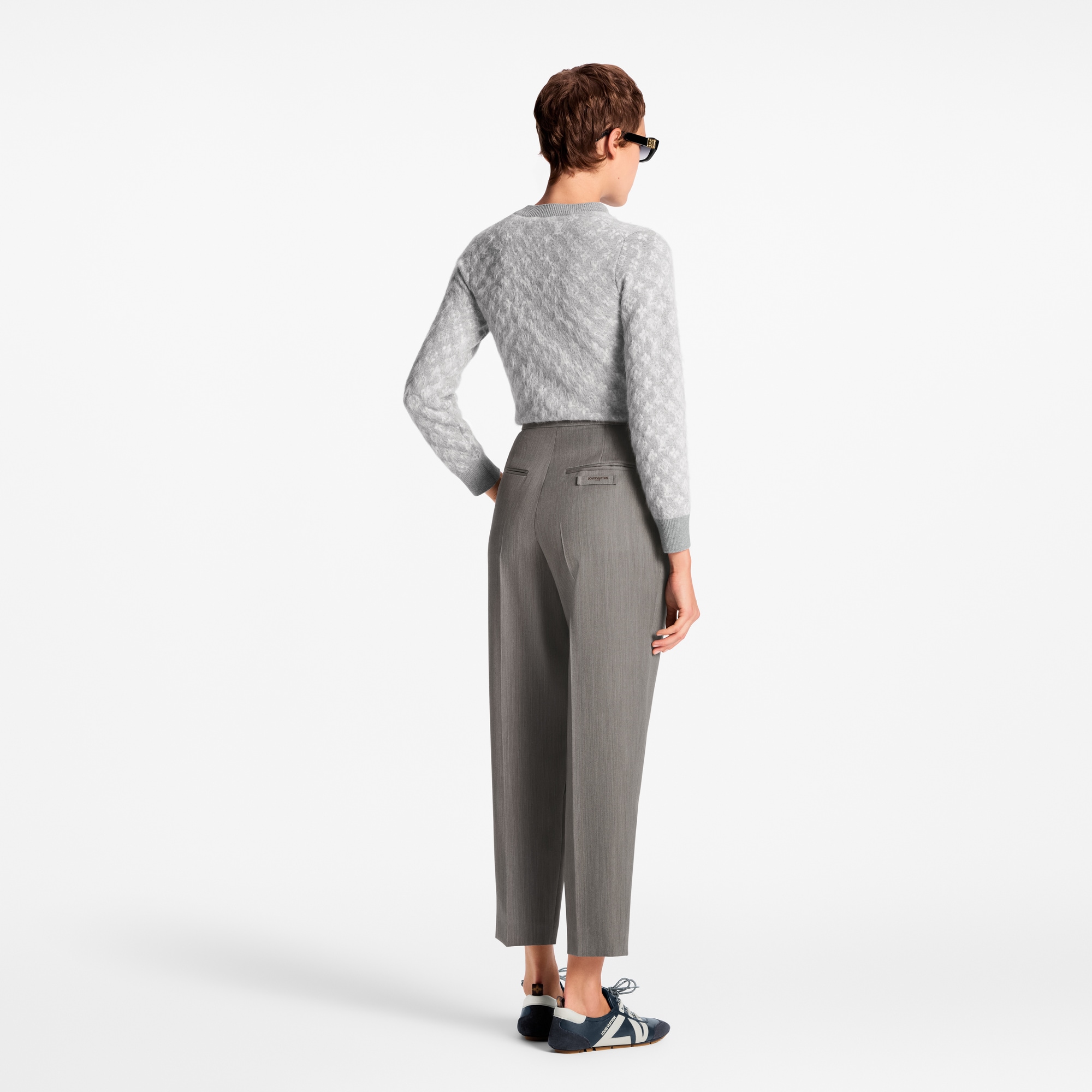 Pullover aus gebürstetem Strick mit Monogram  Damen Ready to Wear Strick | LOUIS VUITTON (Zoom)