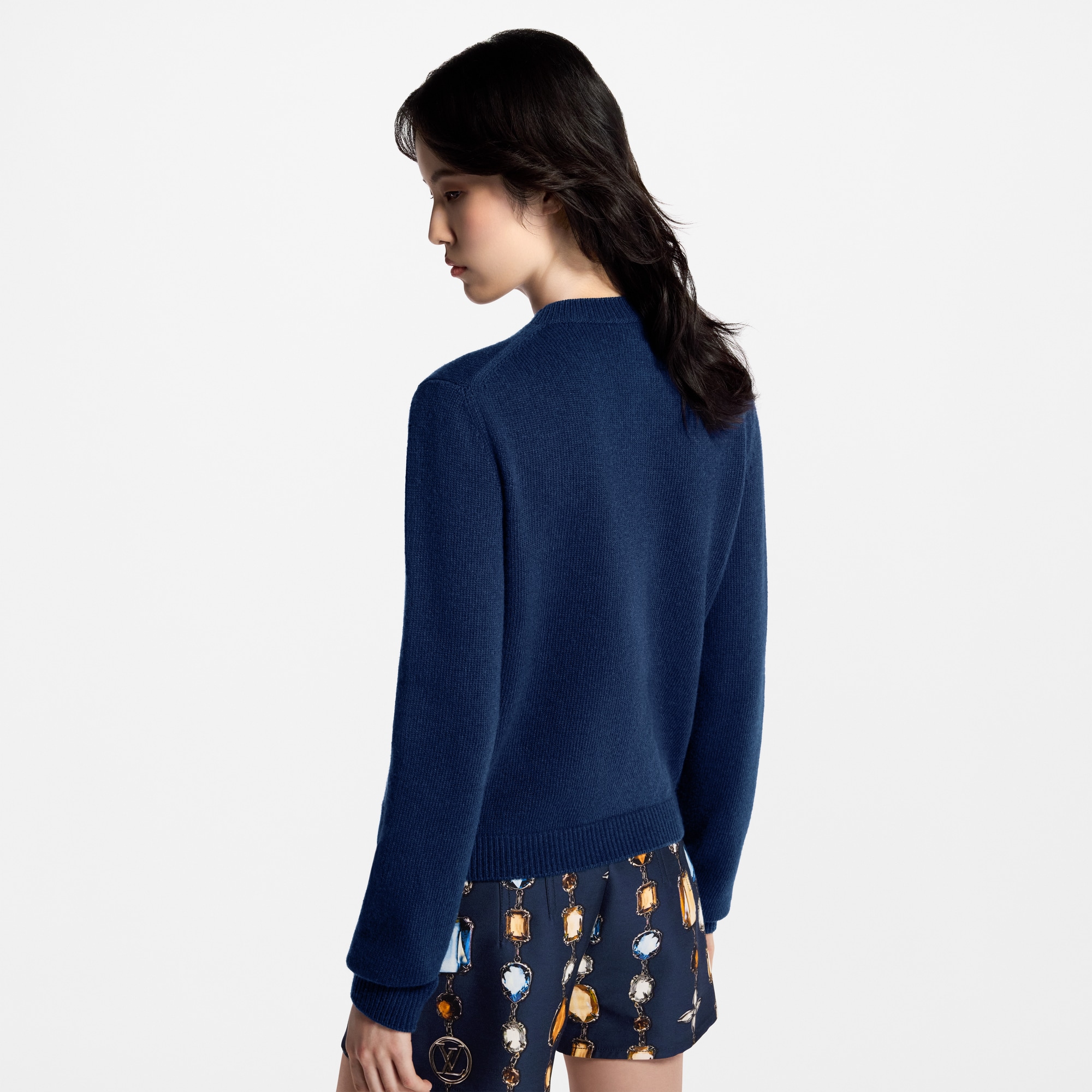 Pullover aus Kaschmir mit Signatur  Damen Ready to Wear Strick | LOUIS VUITTON (Zoom)