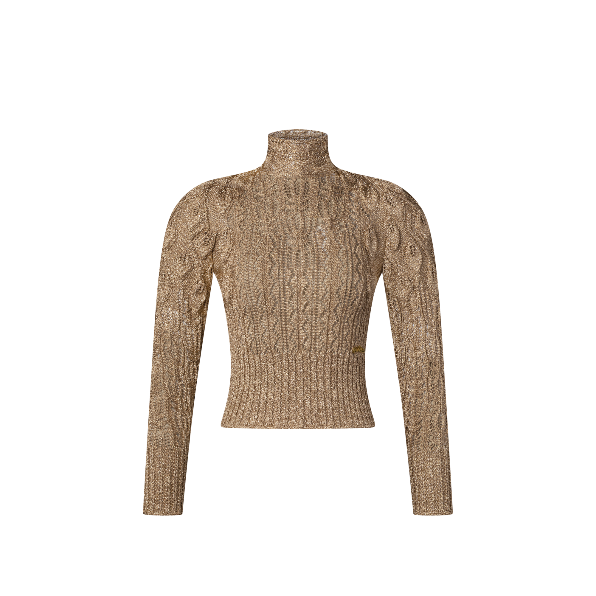 Pullover aus Strick mit Aussparung und Glitzereffekt  Damen Ready to Wear Strick | LOUIS VUITTON (Zoom)