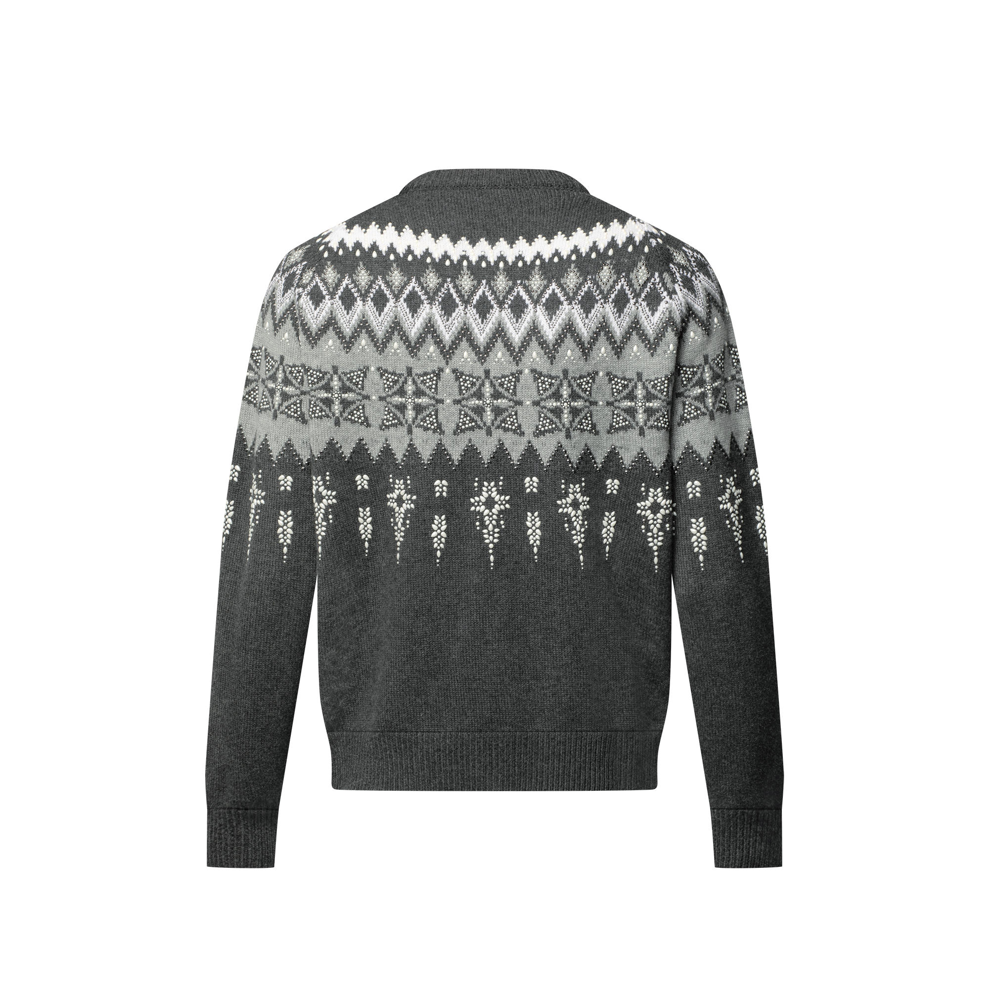 Pullover aus Woll-Kaschmirgemisch mit Verzierungen  Herren Ready to Wear Vollständige Ready to Wear | LOUIS VUITTON (Zoom)