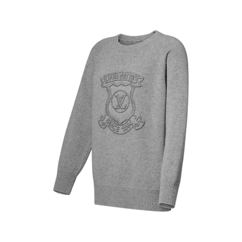 Pullover mit charakteristischem Wappen Damen Ready to Wear Strick | LOUIS VUITTON (Zoom)