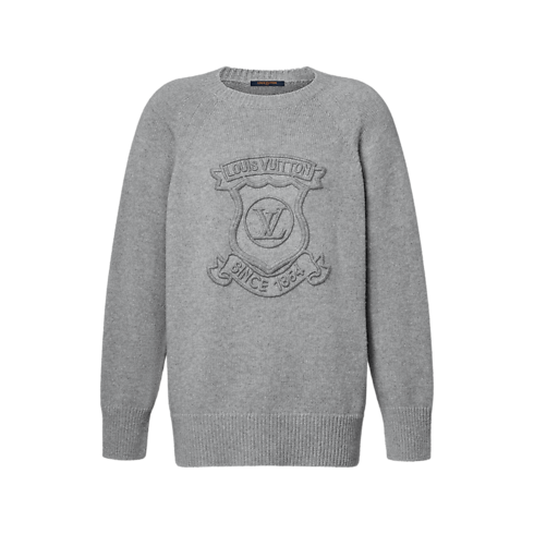 Pullover mit charakteristischem Wappen Damen Ready to Wear Strick | LOUIS VUITTON (Zoom)