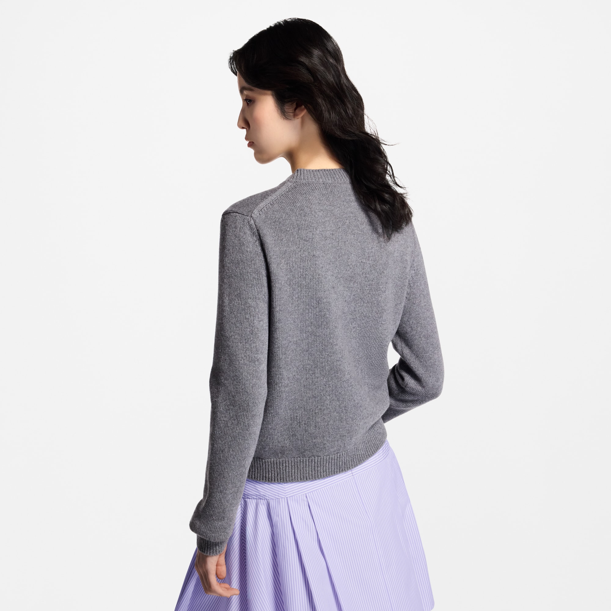 Pullover mit charakteristischer Stickerei  Damen Ready to Wear Strick | LOUIS VUITTON (Zoom)