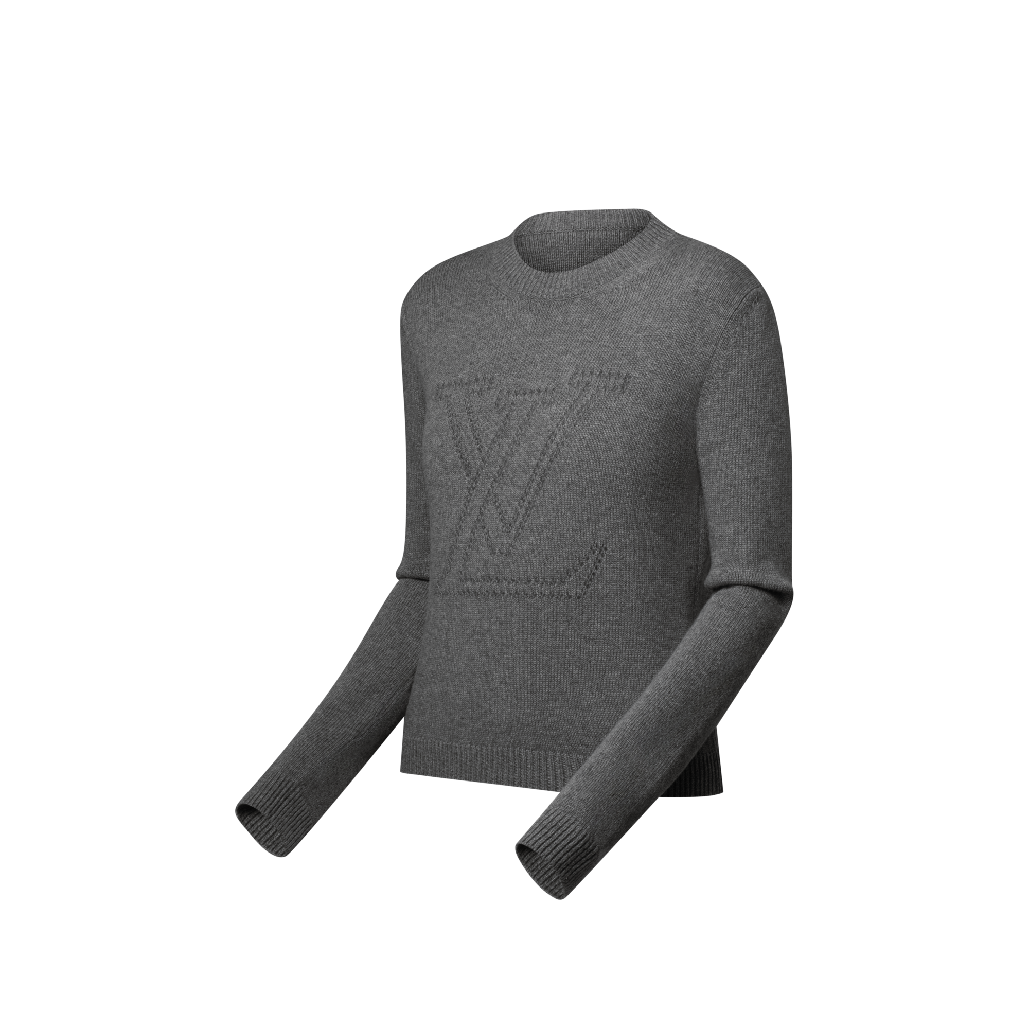 Pullover mit charakteristischer Stickerei  Damen Ready to Wear Strick | LOUIS VUITTON (Zoom)