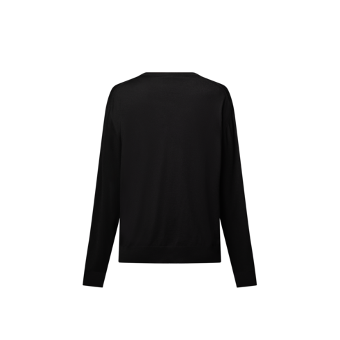 Pullover mit charakteristischer Stickerei Damen Ready to Wear Strick | LOUIS VUITTON (Zoom)