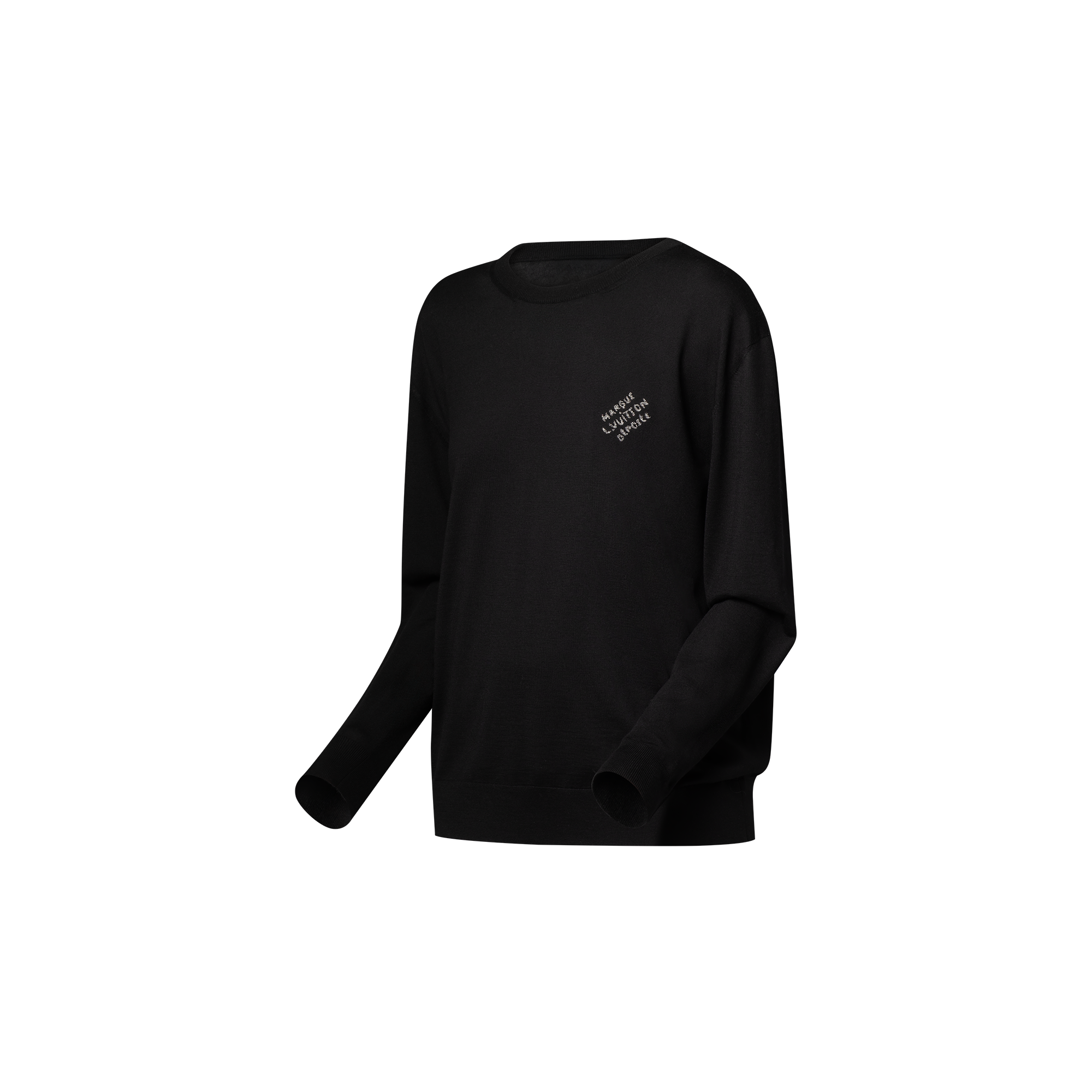 Pullover mit charakteristischer Stickerei  Damen Ready to Wear Strick | LOUIS VUITTON (Zoom)