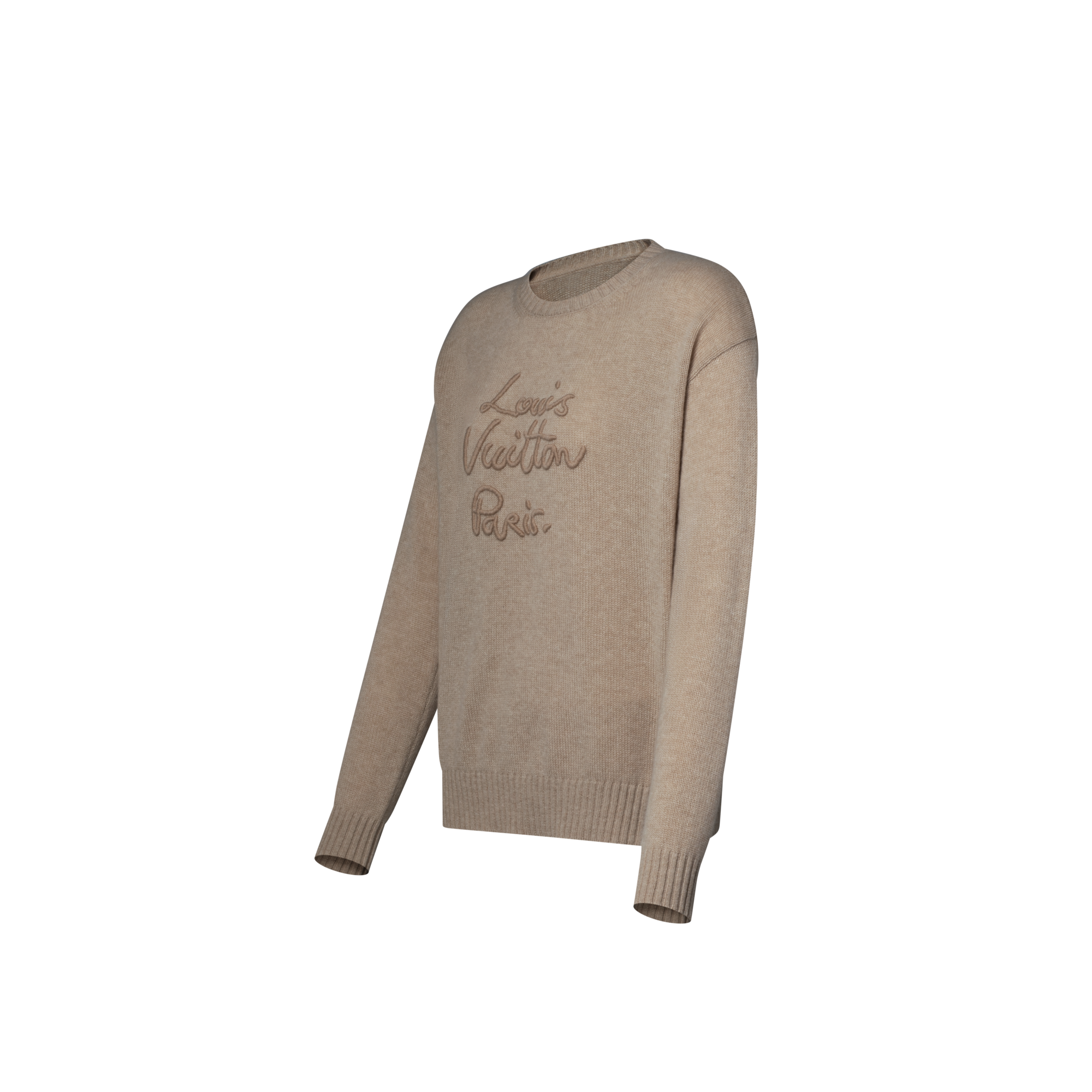 Pullover mit kursiver Signatur  Damen Ready to Wear Strick | LOUIS VUITTON (Zoom)