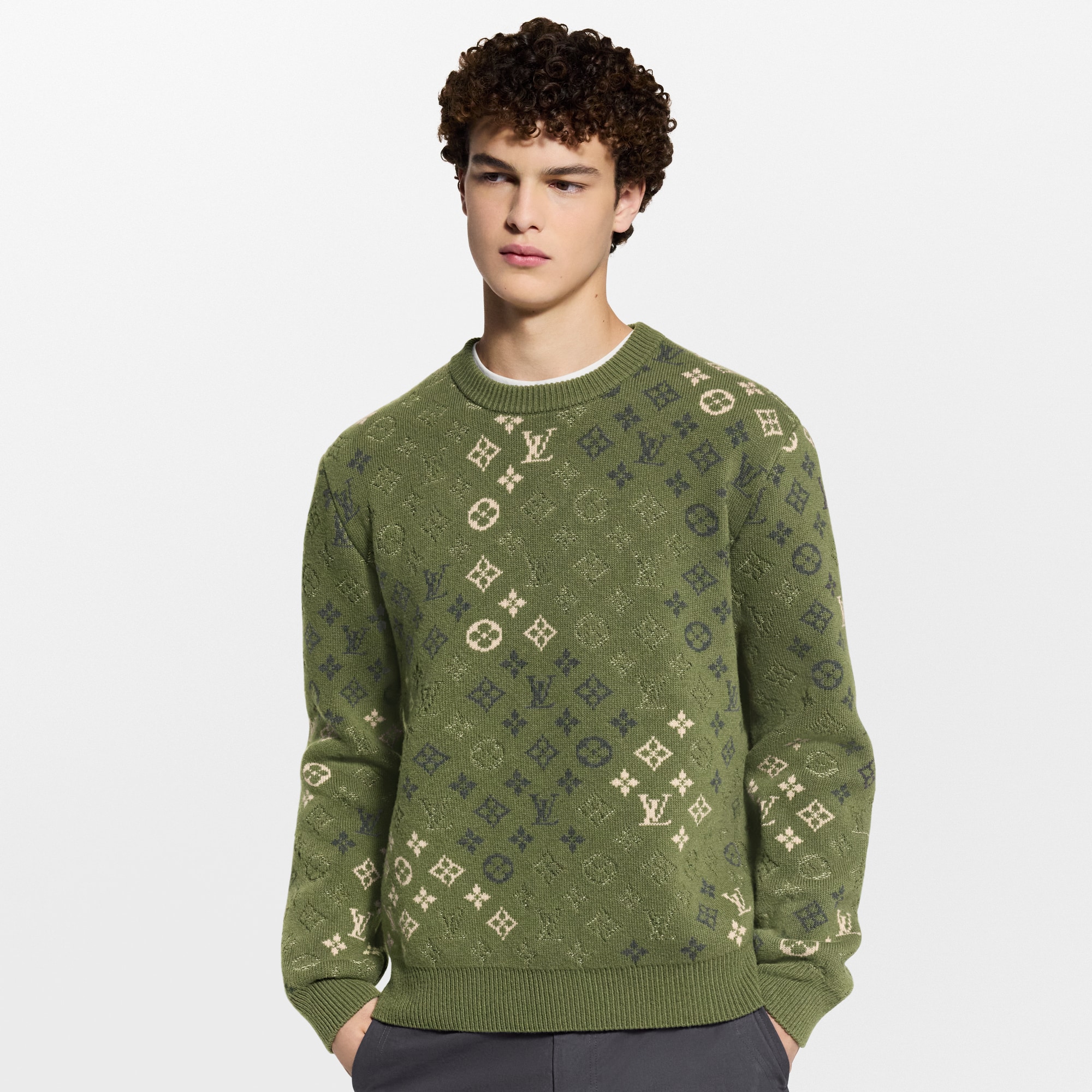 Pullover mit Monogram-Motiv  Herren Ready to Wear Vollständige Ready to Wear | LOUIS VUITTON (Zoom)