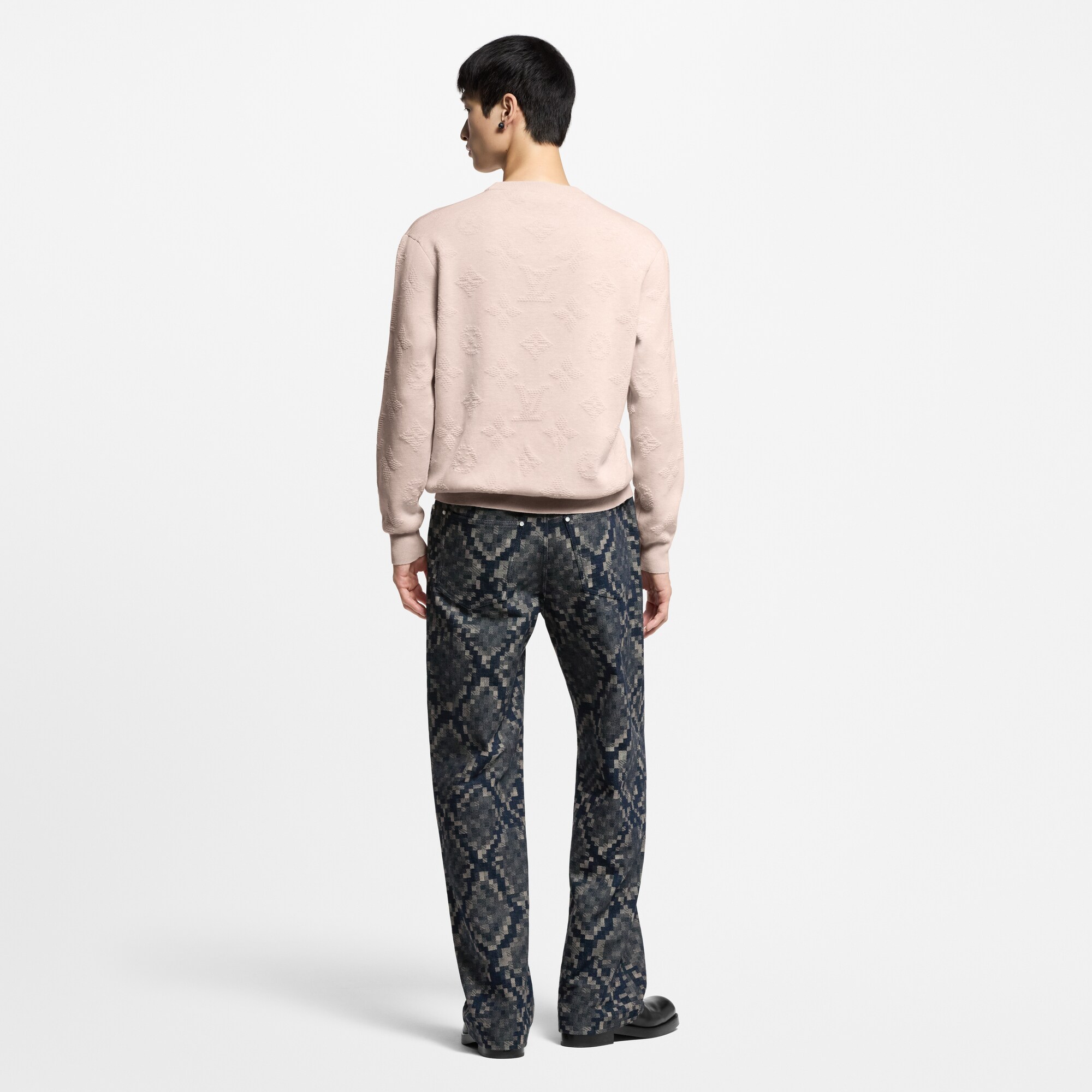 Pullover mit Monogram-Prägung  Herren Ready to Wear Vollständige Ready to Wear | LOUIS VUITTON (Zoom)