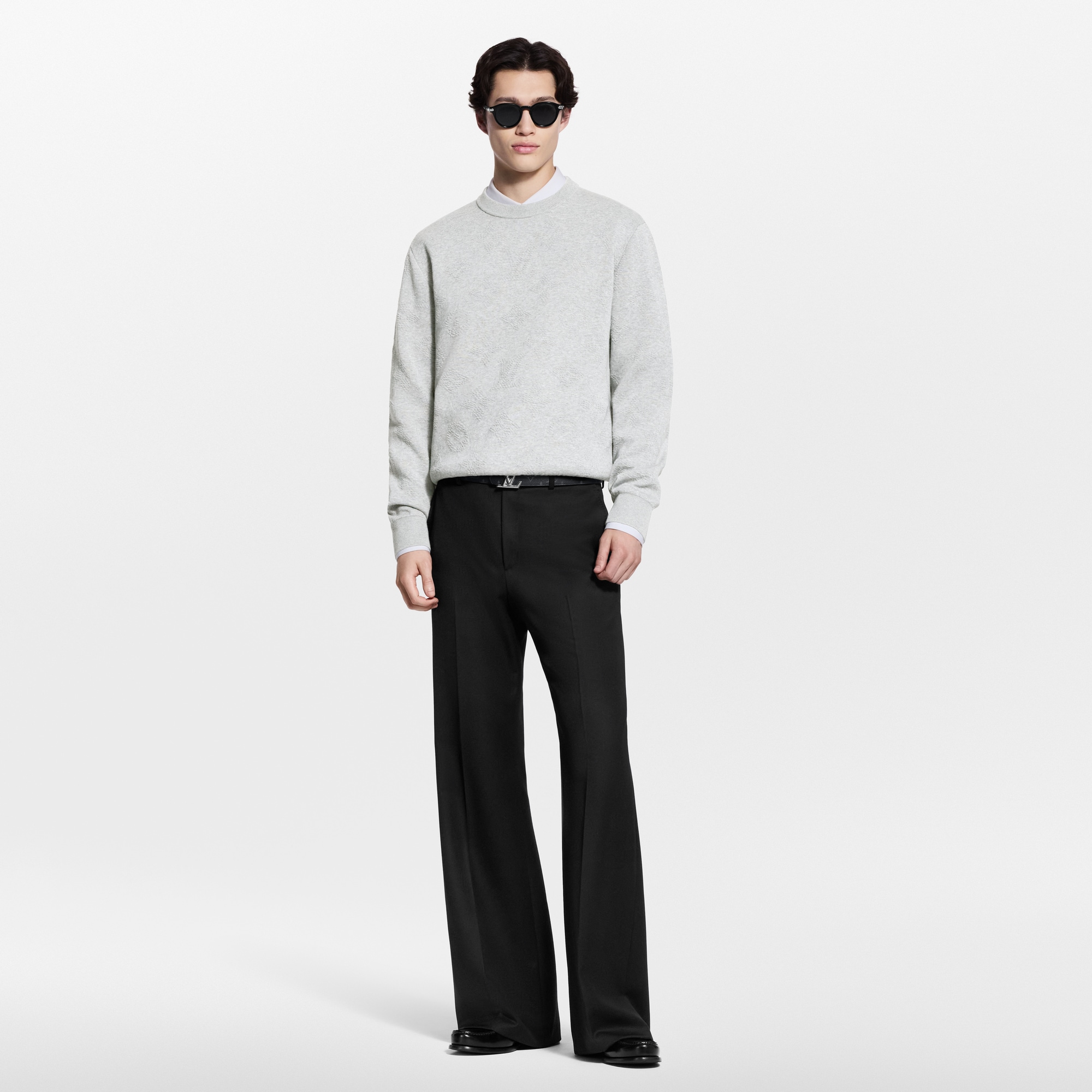 Pullover mit Monogram-Prägung  Herren Ready to Wear Vollständige Ready to Wear | LOUIS VUITTON (Zoom)