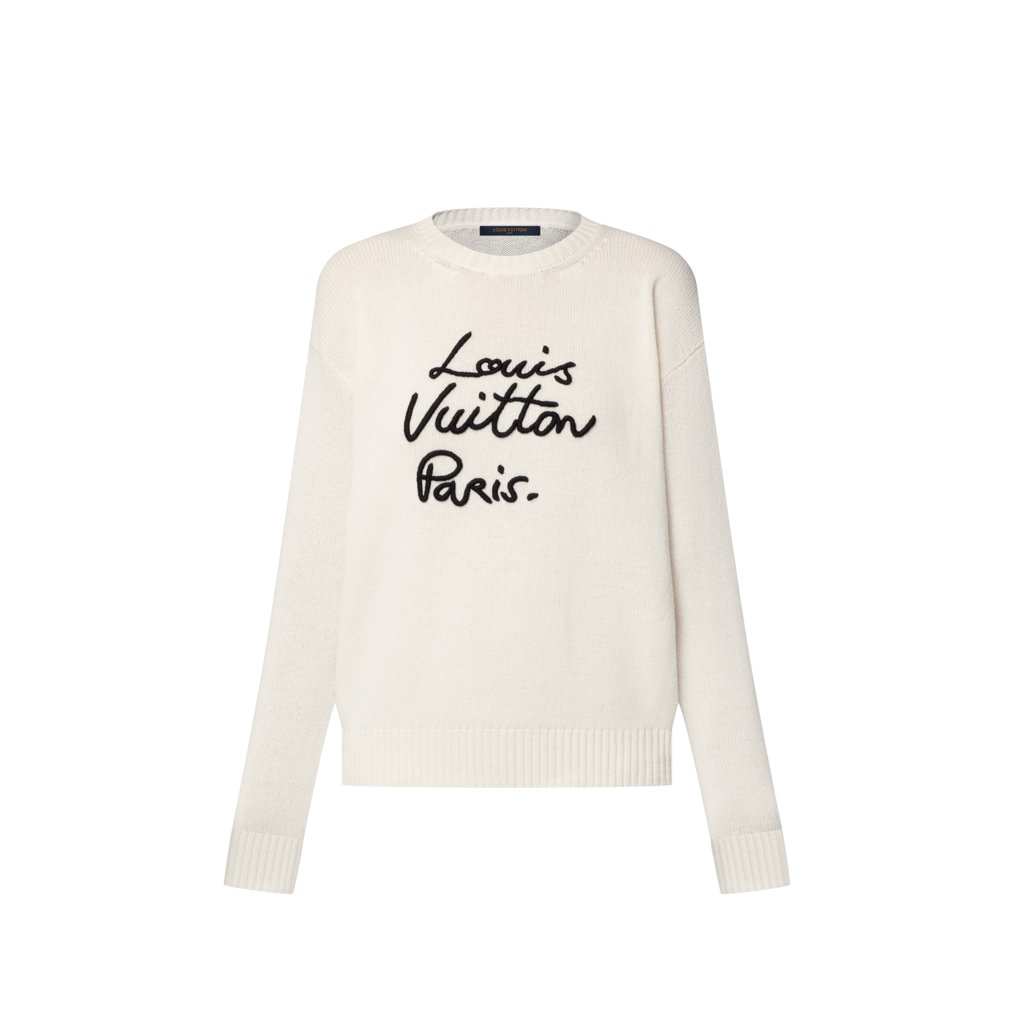 Pullover mit Signatur in Schreibschrift  Damen Ready to Wear Strick | LOUIS VUITTON (Zoom)