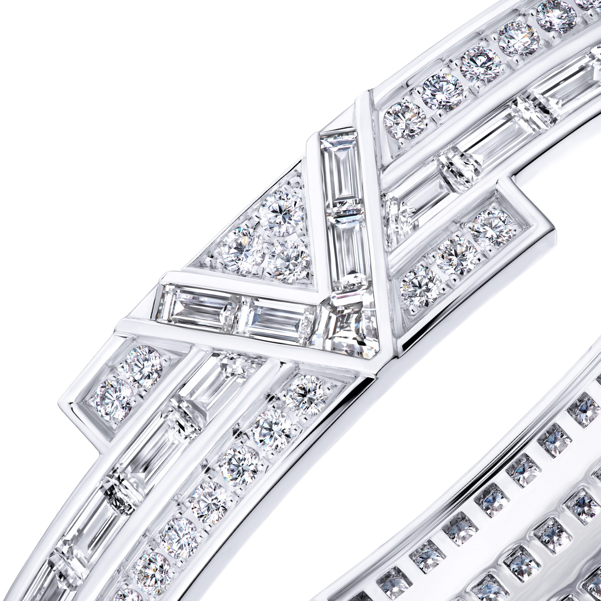 Pure V Armband, Weißgold und Diamanten  Les Extraordinaires Schmuck Armbänder | LOUIS VUITTON (Zoom)