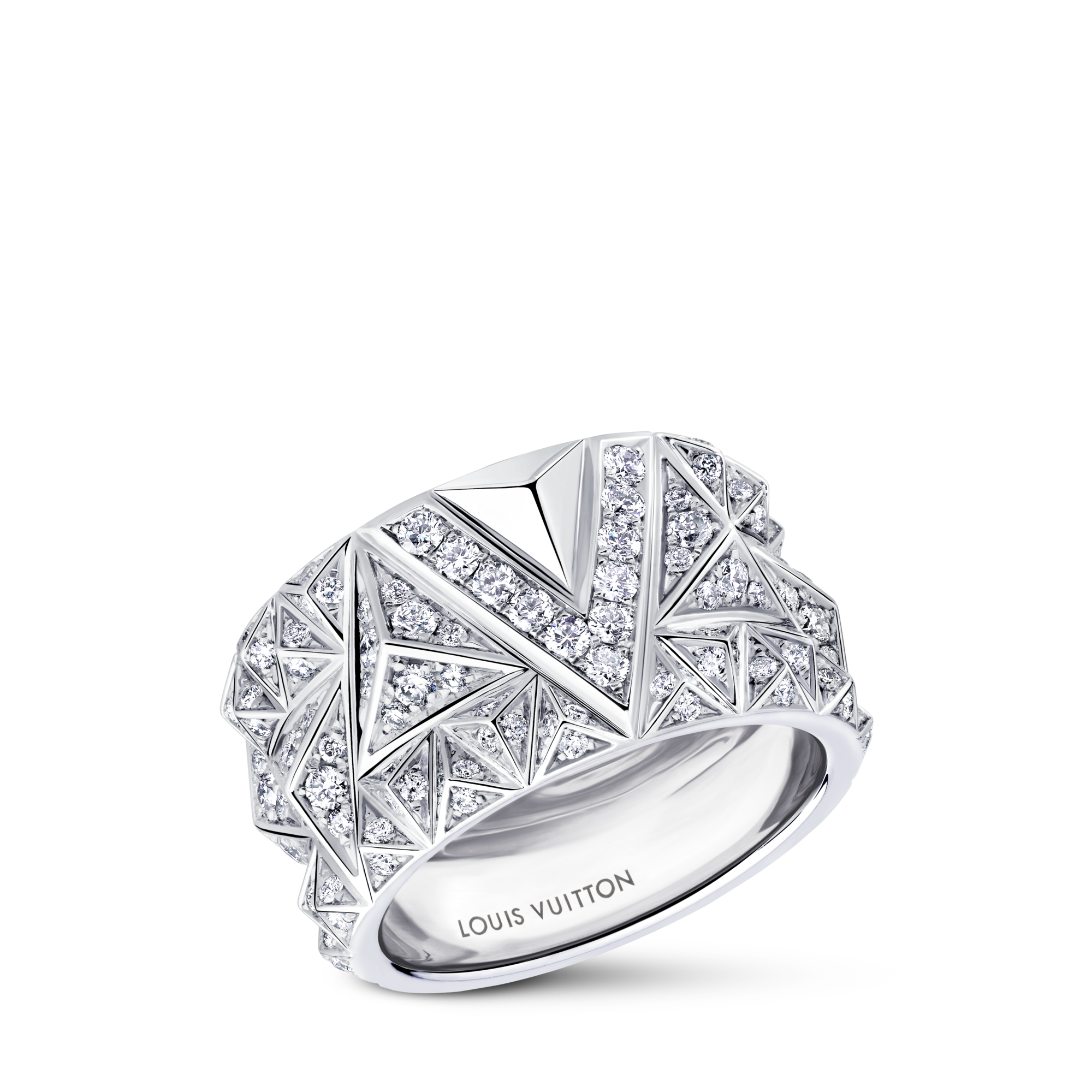 Pure V Ring, Weißgold und Diamanten  Schmuck Kategorien Ringe | LOUIS VUITTON (Zoom)