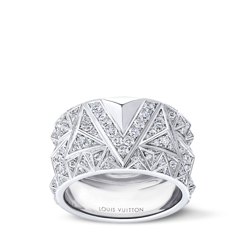 Pure V Ring, Weißgold und Diamanten Schmuck Kategorien Ringe | LOUIS VUITTON (Zoom)